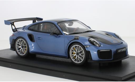 Porsche 991 GT2 RS 1/18 GT Spirit 911 (.2) metallise blu 2021 modellino in miniatura