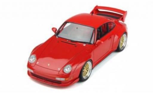 Porsche 993 1/18 GT Spirit 911  3.8 RSR rosso 1997 modellino in miniatura