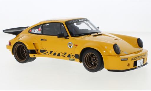 Porsche 911 1/18 GT Spirit RSR Hommage giallo Yamonouchi-san modellino in miniatura