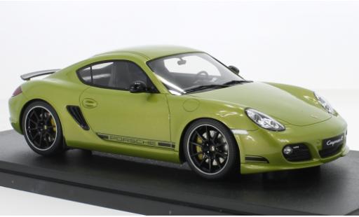 Porsche Cayman R 1/18 GT Spirit metallise la chaux 2012 modellino in miniatura