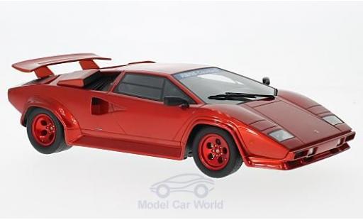 Lamborghini Countach 1/18 GT Spirit Koenig Specials metallico rosso 1983 modellino in miniatura