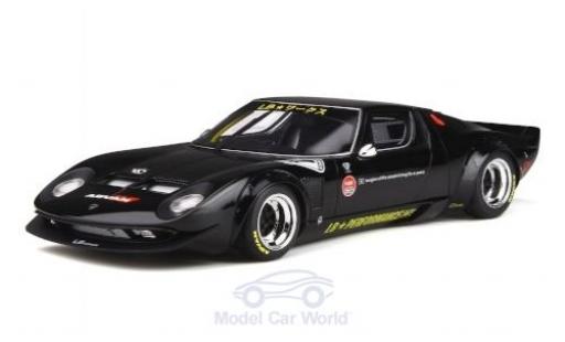 Lamborghini Miura 1/18 GT Spirit LB-Works nero RHD 2008 modellino in miniatura