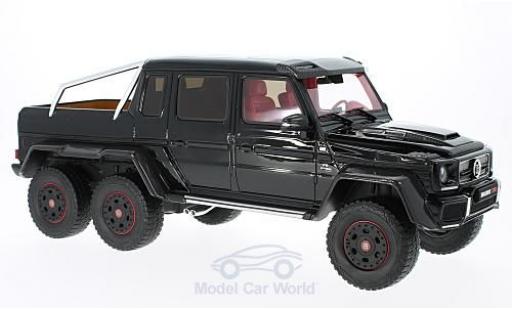 Mercedes 700 1/18 GT Spirit 6x6 Brabus metallico nero modellino in miniatura