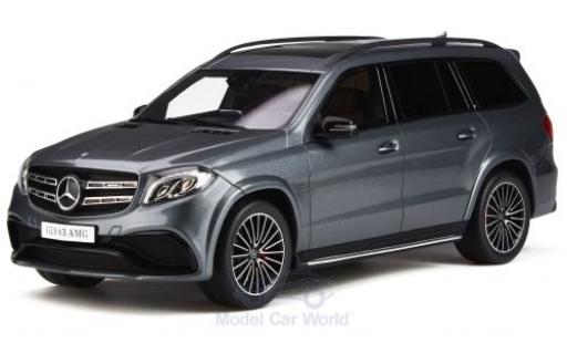 Mercedes Classe S 1/18 GT Spirit AMG GLS 63 metallico grigio 2016 modellino in miniatura