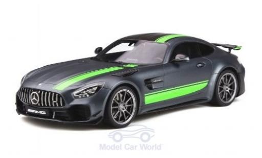 Mercedes AMG GT 1/18 GT Spirit -R Pro matt-grigio/verde 2019 modellino in miniatura