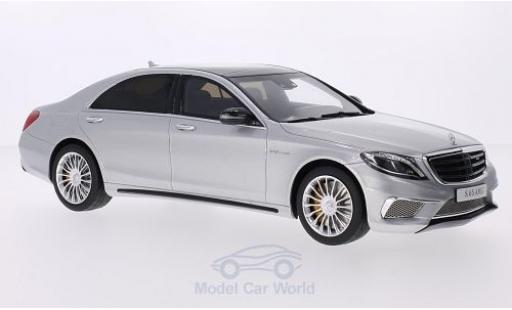 Mercedes Classe S 1/18 GT Spirit AMG S65 (W222) grigio 2016 modellino in miniatura