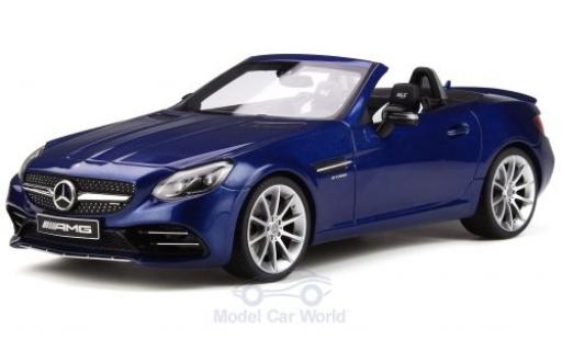 Mercedes Classe C 1/18 GT Spirit AMG SLC 43 (R172) metallico blu 2016 modellino in miniatura