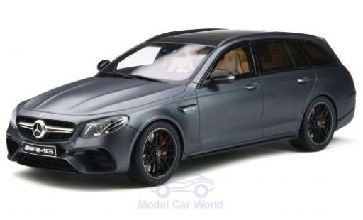 Mercedes Classe E 1/18 GT Spirit E63S AMG T-Modell grigio 2017 modellino in miniatura