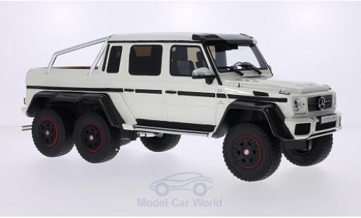Mercedes Classe G 1/18 GT Spirit G63 AMG 6x6 metallico bianco 2014 modellino in miniatura