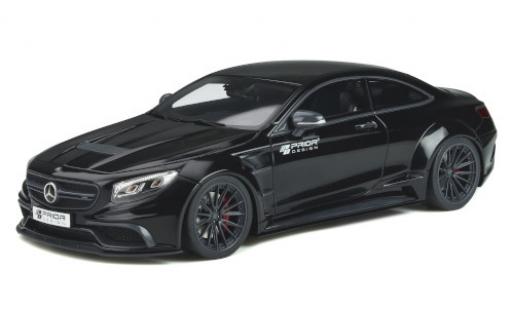 Mercedes CLA 1/18 GT Spirit Prior Design PD75SC nero/Dekor 2017 Basis: MB S-classe Coupe (C217) modellino in miniatura