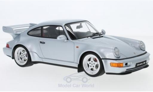 Porsche 964 RS 1/18 GT Spirit 911 () Carrera RS 3.8 grigio modellino in miniatura