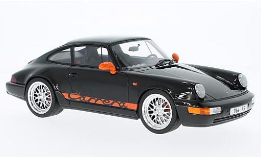 Porsche 964 RS 1/18 GT Spirit 911 () Carrera RS nero/orange modellino in miniatura