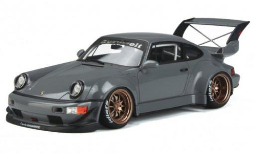 Porsche 964 RWB 1/18 GT Spirit 911 () RWB Body Kit Akiba grigio 1992 modellino in miniatura