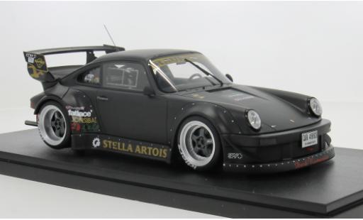 Porsche 997 RWB 1/18 GT Spirit 911 (964) schwarz Stella Artois 2010 1:18 modellino in miniatura