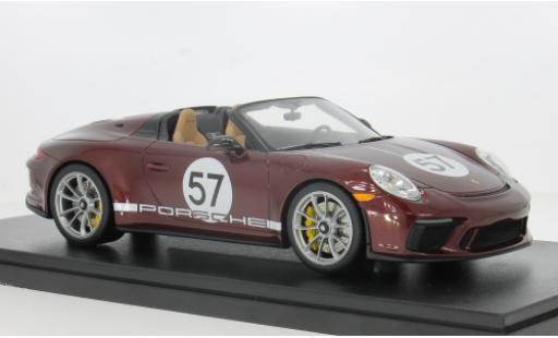 Porsche 992 Speedster 1/18 GT Spirit 911 (991.2) rot 2019 1:18 modellino in miniatura
