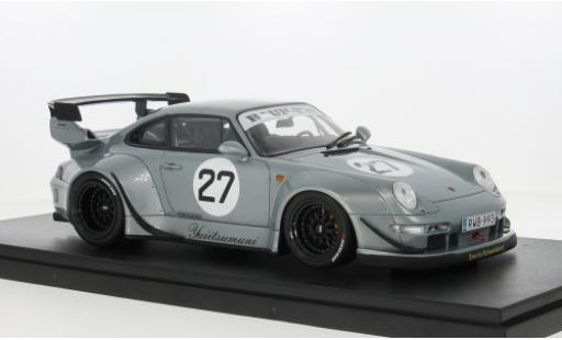 Porsche 993 RWB 1/18 GT Spirit 911  silber 2024 1:18 modellino in miniatura