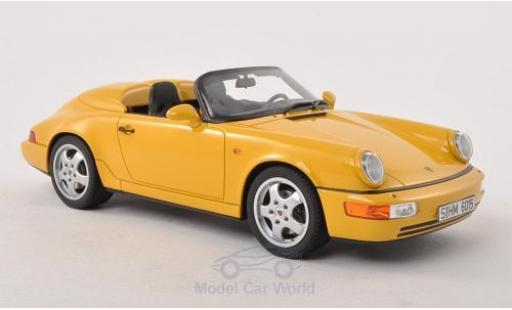 Porsche 993 Speedster 1/18 GT Spirit 911 Speedster (964) giallo 1 Türen und Hauben geschlossen modellino in miniatura