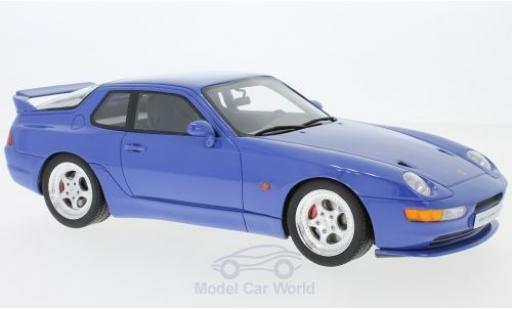 Porsche 968 1/18 GT Spirit Turbo S blu modellino in miniatura