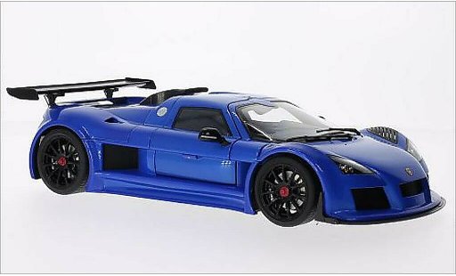 Gumpert Apollo S 1/18 Autoart metallicoo blu 2005 modellini auto