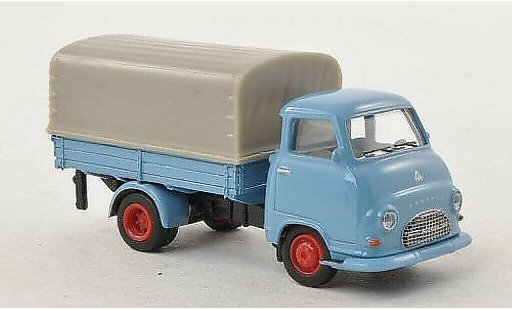 Hanomag Kurier Pritsche 1/87 Schuco pianale grigio-blu PP-LKW modellini auto