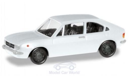 Alfa Romeo Alfasud 1/87 Herpa bianco modellino in miniatura