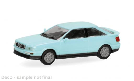 Audi 90 1/87 Herpa blau 1:87 modellino in miniatura