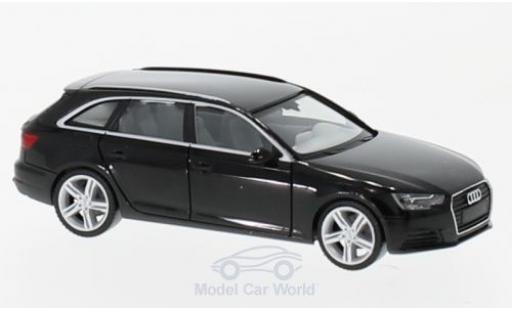 Audi A4 Avant 1/87 Herpa (B9) Avant nero modellino in miniatura