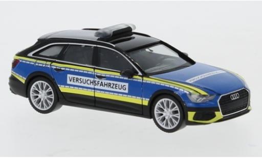 Audi A6 1/87 Herpa Avant Polizei Versuchsfahrzeug modellino in miniatura