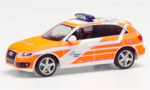 Audi Q5 1/87 Herpa Feuerwehr ELW Fraport modellino in miniatura