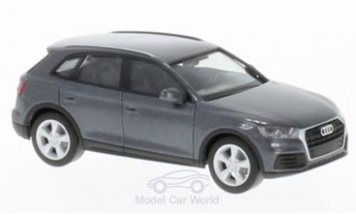 Audi Q5 1/87 Herpa metallico grigio modellino in miniatura