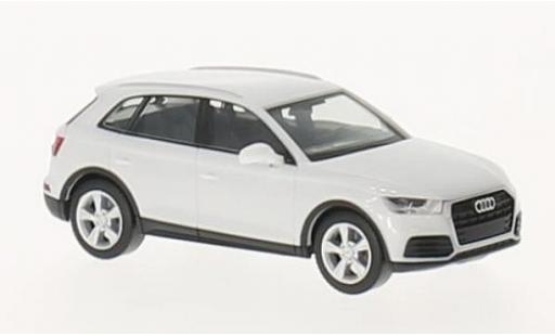 Audi Q5 1/87 Herpa bianco modellino in miniatura