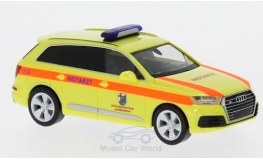 Audi Q7 1/87 Herpa Rettungszentrum Bundeswehr Hannover modellino in miniatura