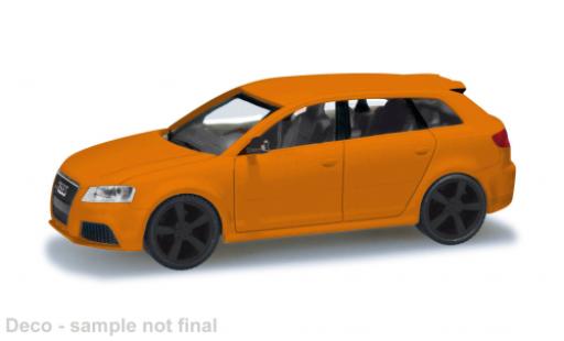Audi RS3 1/87 Herpa Sportback orange 2011 1:87 modellino in miniatura