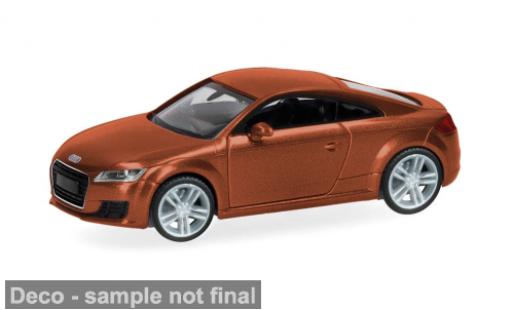 Audi TT 1/87 Herpa Coupe bronze 2014 1:87 modellino in miniatura