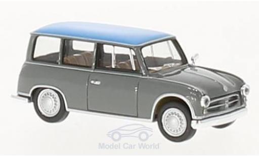 AWZ P70 1/87 Herpa Kombi grigio/blu modellino in miniatura