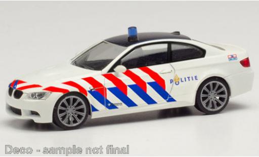 Bmw M3 1/87 Herpa Coupe (E92) Polizei Niederlande modellino in miniatura