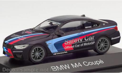 Bmw M4 1/43 Herpa schwarz Safety Car 1:43 modellino in miniatura