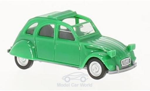 Citroen 2CV 1/87 Herpa 2 CV verde offen modellino in miniatura