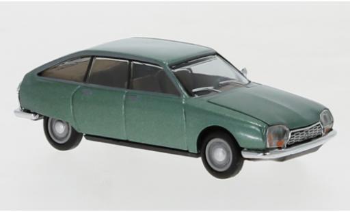 Citroen GS 1/87 Herpa metallico verde modellino in miniatura
