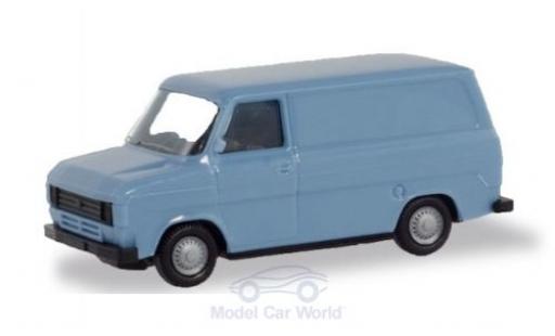 Ford Transit 1/87 Herpa Kasten blu modellino in miniatura