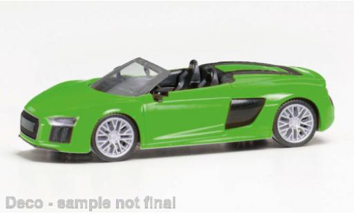 Audi R8 1/87 Herpa V10 Spyder la chaux modellino in miniatura