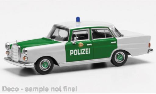 Mercedes 200 1/87 Herpa (W110) police Hamburg modellino in miniatura