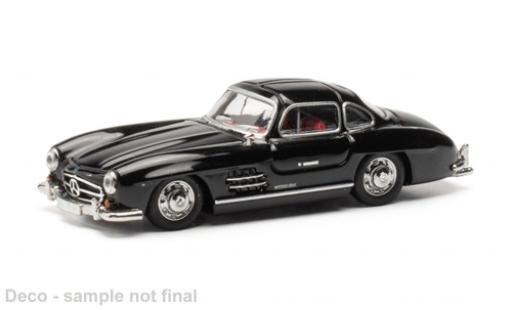 Mercedes 300 1/87 Herpa SL (W198) nero modellino in miniatura