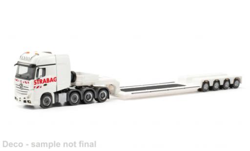 Mercedes Actros 1/87 Herpa Gigaspace STRABAG modellino in miniatura