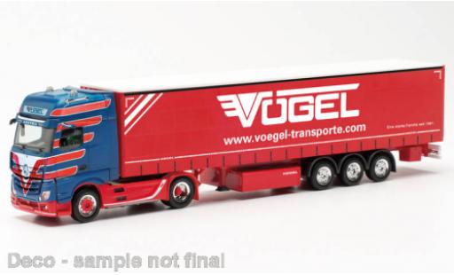 Mercedes Actros 1/87 Herpa Gigaspace Vögel (A) 2018 modellino in miniatura