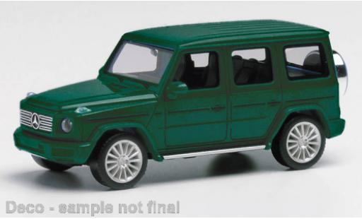 Mercedes Classe G 1/87 Herpa G-classe metallise vert modellino in miniatura