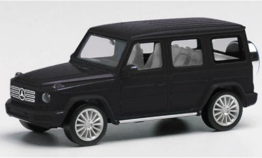 Mercedes Classe G 1/87 Herpa G-classe (W463) nero modellino in miniatura