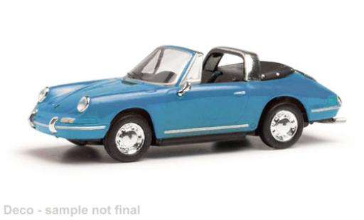 Porsche 911 1/87 Herpa Targa blu clair modellino in miniatura