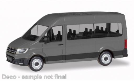 Volkswagen Crafter 1/87 Herpa bus HD grigio modellino in miniatura