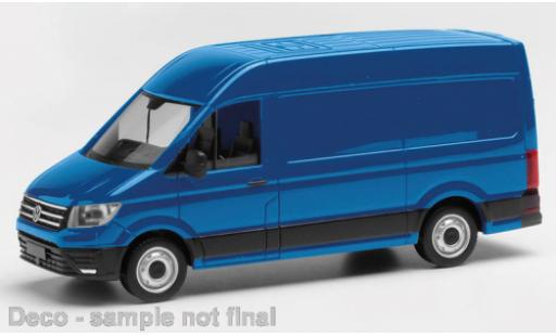 Volkswagen Crafter 1/87 Herpa fourgon HD blu modellino in miniatura